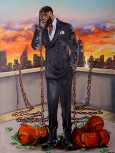 Tony Austin Art Collection Inspired by AL-Saadiq Banks "Still Not Free"